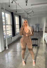Load image into Gallery viewer, Shyla Brown Jumpsuit
