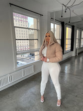 Load image into Gallery viewer, Brenda Puffer Jacket (Tan)
