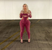 Load image into Gallery viewer, Blush Hour Contour Jumpsuit
