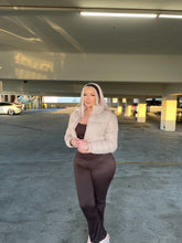 Load image into Gallery viewer, Brenda Puffer Jacket (Tan)
