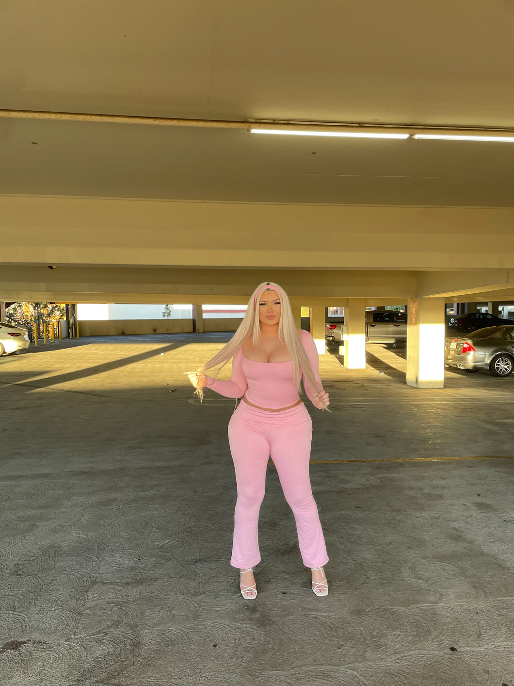 Kimmy Legging Set (Pink)