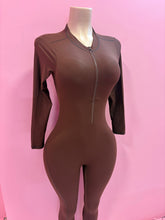 Load image into Gallery viewer, Cocoa Crush Open-Back Jumpsuit
